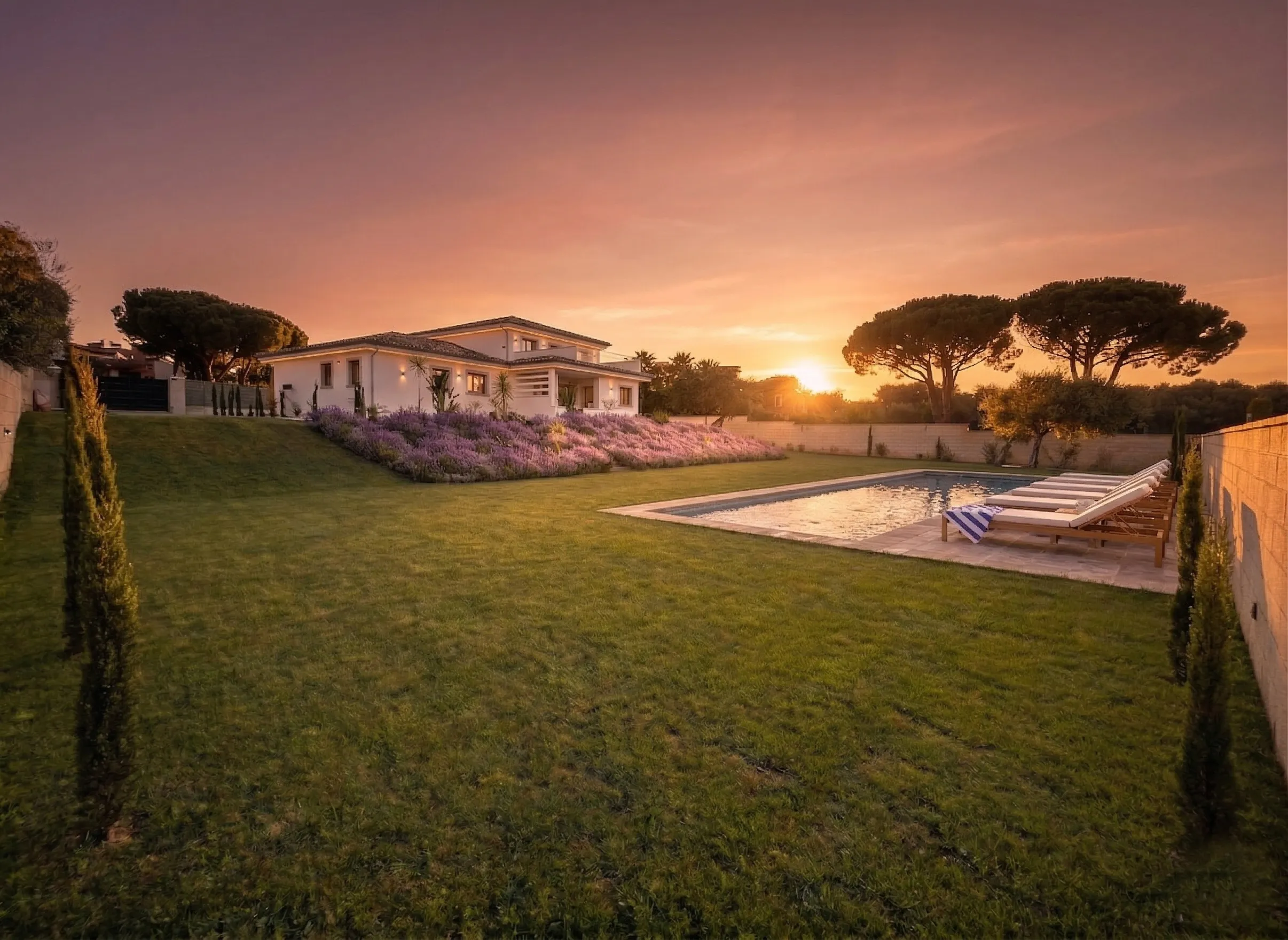 Villa exterior